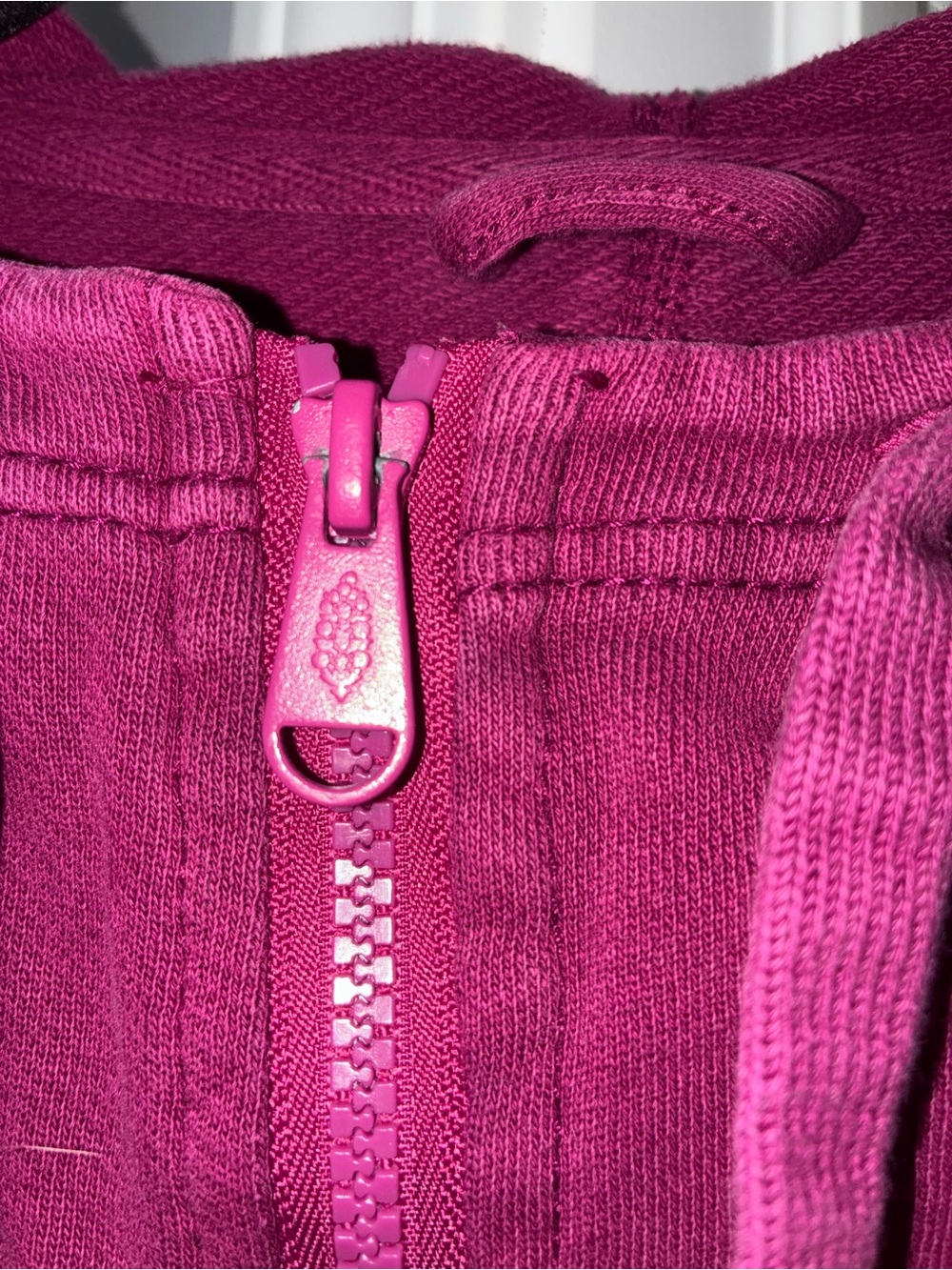 Free People Bold Fuchsia Pullover Hoodie